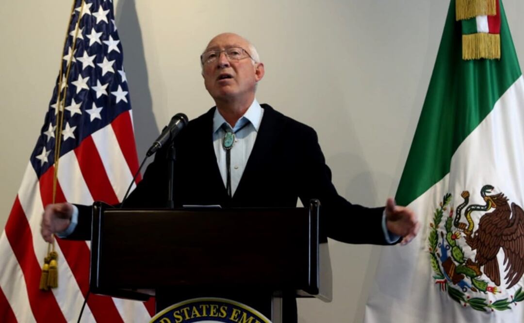 El embajador de Estados Unidos en México, Ken Salazar. Foto: Archivo/EL UNIVERSAL 
