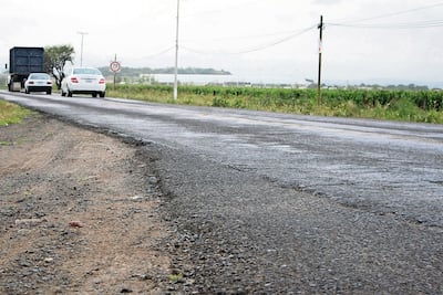 En mal estado, 22% de carreteras federales