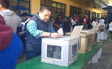 Emite su voto el comisionado general de la Policía Federal, Manelich Castilla