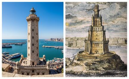 Recuperan restos de las puertas del Faro de Alejandría en mar Mediterráneo; expertos buscan conocer el origen del derrumbe