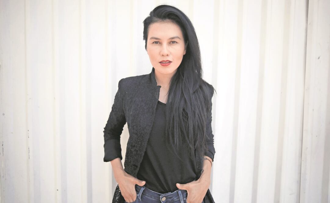 Tamara interpreta a una mujer de barrio. (ALEJANDRA LEYVA. EL UNIVERSAL)