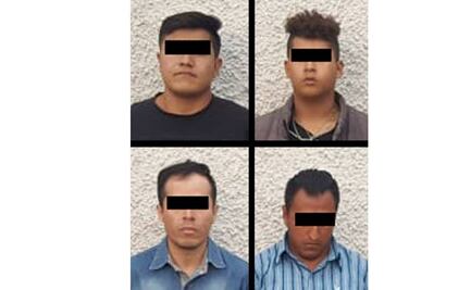 Detienen a presuntos integrantes de banda dedicada al robo con violencia en Edomex