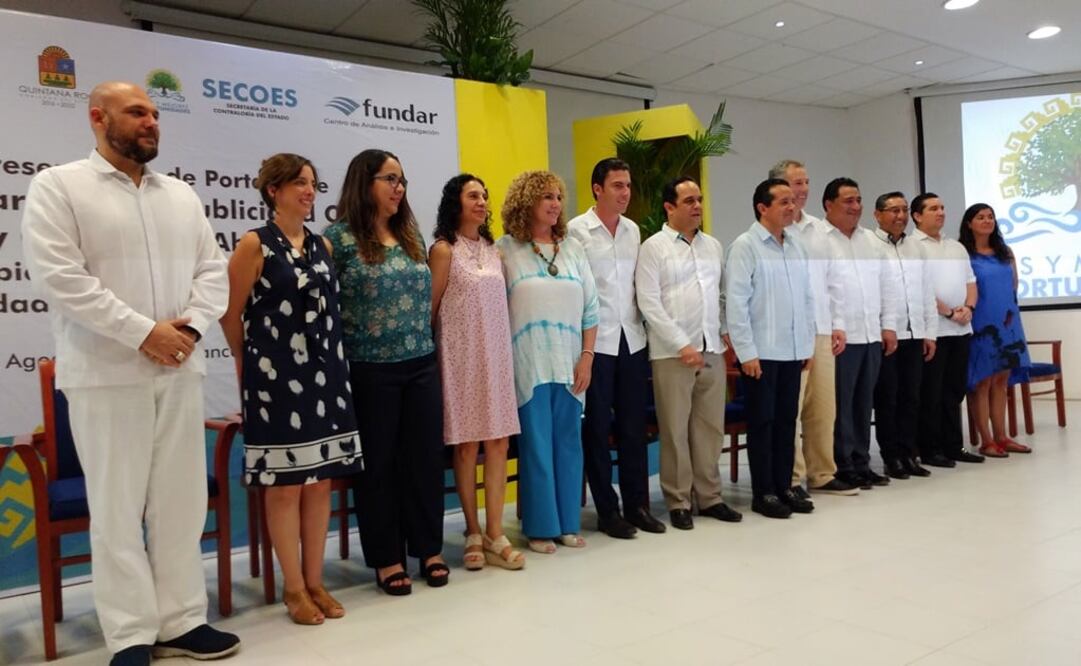 En Cancún se llevó a cabo la presentación de las plataformas de Comisiones Abiertas y Publicidad Oficial. /Especial