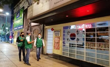 INVEA realiza operativo para que restaurantes acaten protocolos de salud