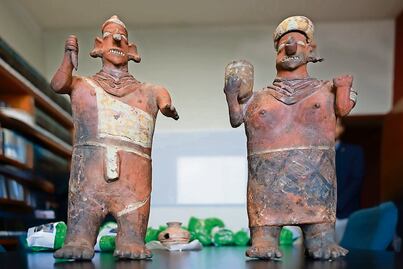 Repatrian 46 bienes arqueológicos desde Houston, Texas