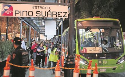 Sufren usuarios de la L1 saturación del transporte alterno