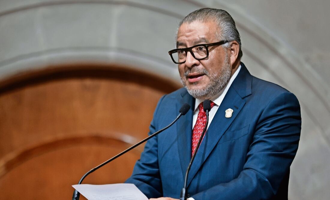 Duarte acudió al Congreso mexiquense a comparecer como parte de la glosa del Informe. Foto: Jorge Alvarado | El Universal