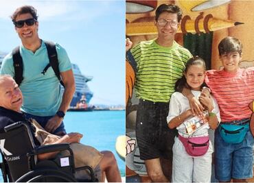 Alex Sirvent, cien por ciento comprometido con el cuidado de su padre: "duermo con él, me baño con él"