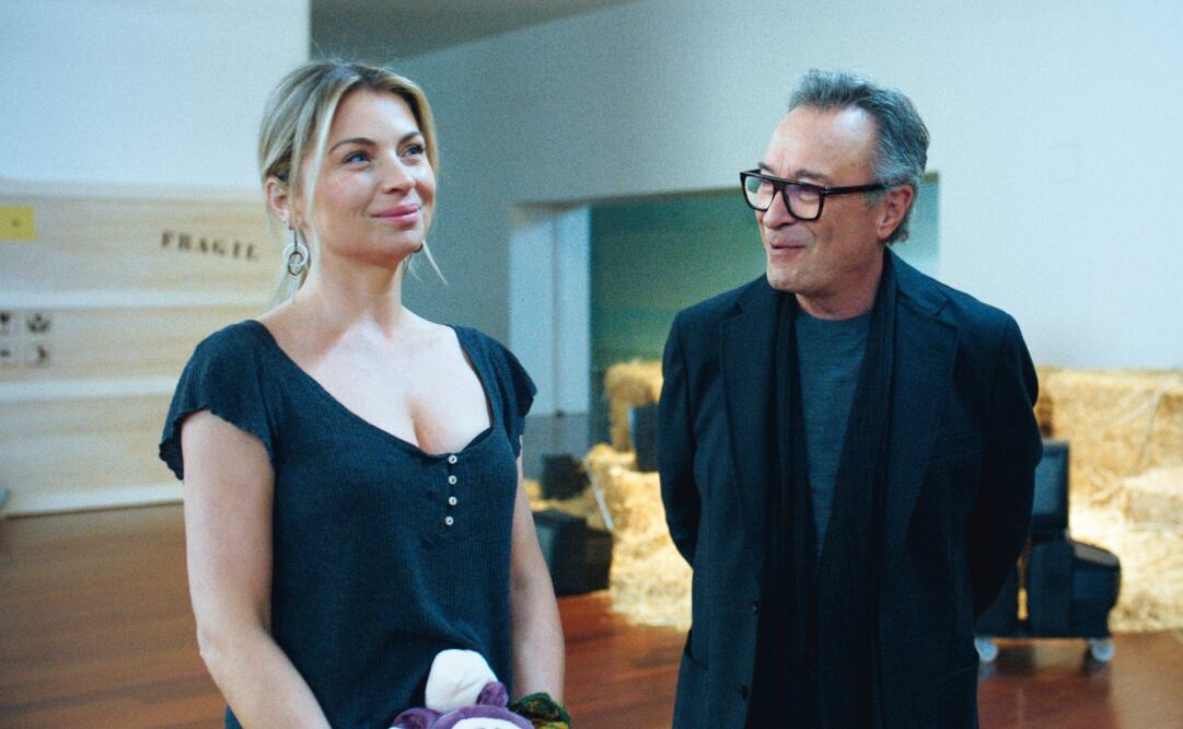 Ludwika Paleta y Óscar Martínez participan en una serie que aborda con humor ácido el mundo del arte contemporaneo. Foto: Star+