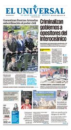 Portada impresa del 04 de octubre de 2024