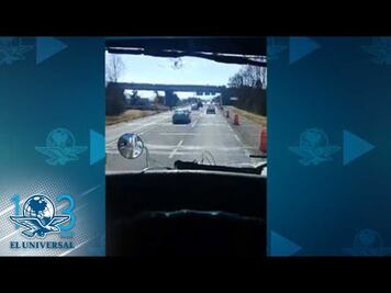 En México, nada más mi bandera ondea, dice chofer a migrantes