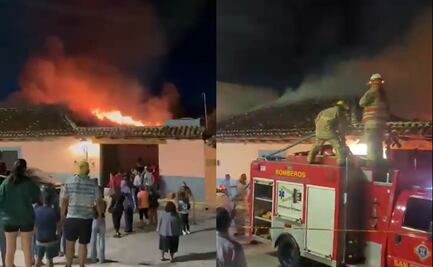 Incendio en domicilio de San Cristóbal de las Casas deja un muerto; autoridades combatieron el fuego por horas