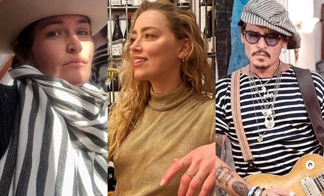 Bianca Butti, expareja de Amber Heard, habló sobre el juicio que la actriz enfrentó con Johnny Depp. Fotos: Instagram oficial.