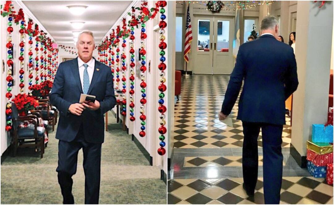 El anuncio de Trump llega horas después de que anunciara la llegada de Mick Mulvaney como nuevo jefe de gabinete tras avanzar la salida de John Kelly de este puesto. FOTO: @SecretaryZinke