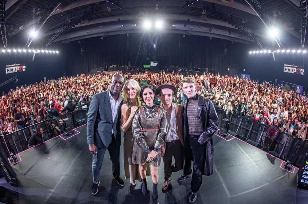 Parte del elenco de "House of Dragon" se presentó en el Comic Culture Experience.
Foto: Ocesa, cortesía