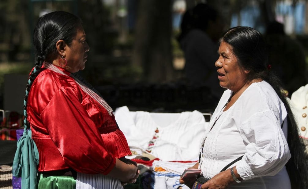 En México se hablan 68 lenguas indígenas, de las cuales 57 se hablan en la Ciudad de México, entre ellas náhuatl, mixteco, otomí, mazateco, zapoteco, mazahua, mixe, maya y purépecha. Foto: Adolfo Vladimir/ Cuartoscuro