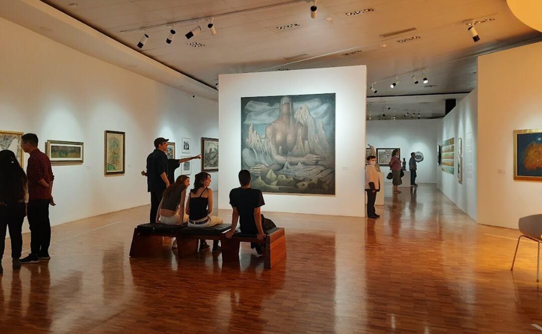 Recorrido por el Museo de Arte Moderno que presenta la exposición “Eje neovolcánico". Fotos: Frida Juárez/EL UNIVERSAL.
