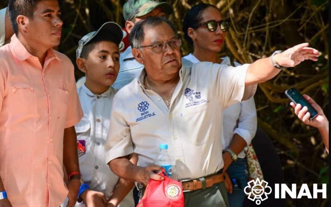 Arqueólogo Raúl Noé Matadamas Díaz. Foto: Instituto Nacional de Antropología e Historia (INAH)