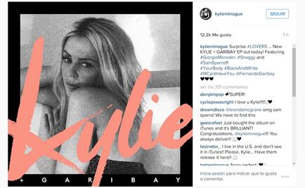 Kylie Minogue lanza por sorpresa un EP