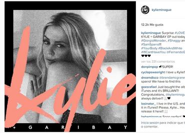 Kylie Minogue lanza por sorpresa un EP