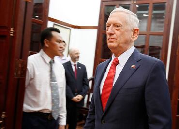 Mattis asegura que Trump le ha transmitido su respaldo "al 100 %"