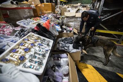 Diputados celebran decomiso histórico de piratería en el aeropuerto de CDMX