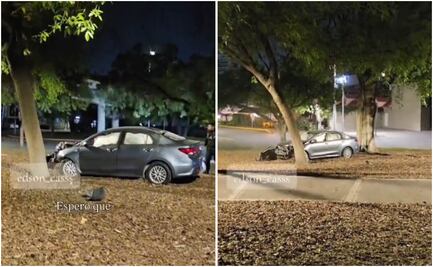 VIDEO: senderista captura accidente vial en transmisión en vivo en TikTok; esto pasó