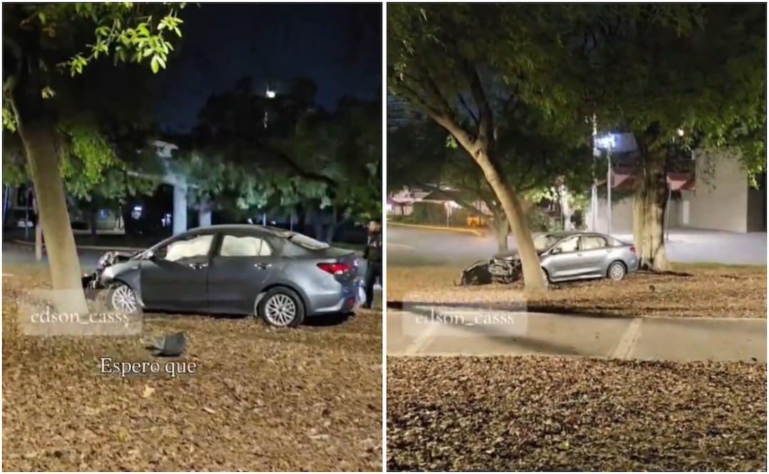 VIDEO: senderista captura accidente vial en transmisión en vivo en TikTok; esto paso. Foto: Captura de pantalla @edson.cass