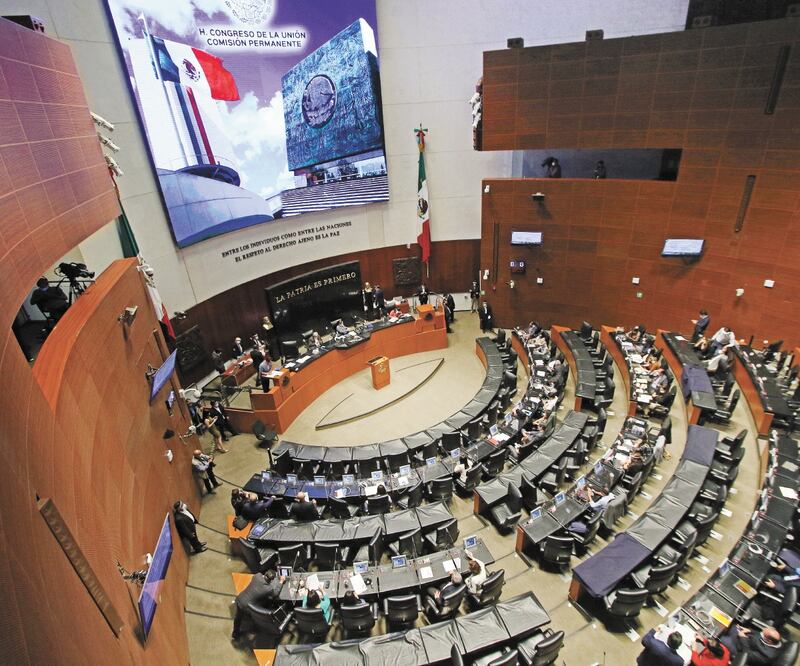 Senadores del PAN y del PRD criticaron carta del gobierno. Foto: ARCHIVO EL UNIVERSAL