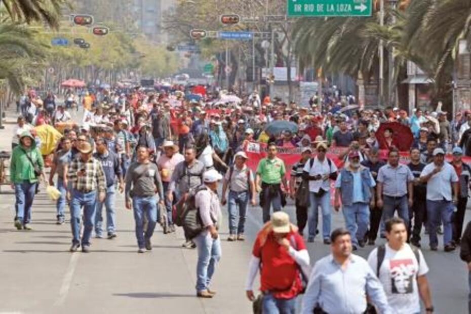 Una concentración y seis marchas por Día del Trabajo