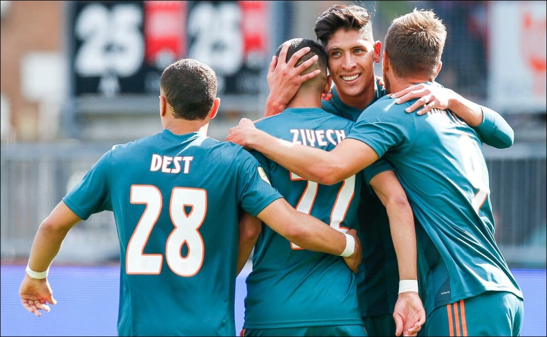 Triunfo del Ajax. Foto: Twitter