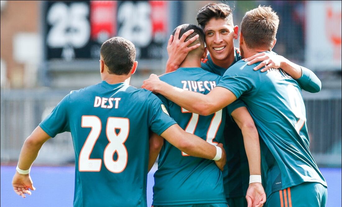 Triunfo del Ajax. Foto: Twitter