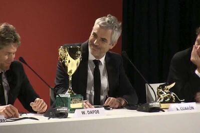 "Roma", de Alfonso Cuarón gana León de Oro en Venecia