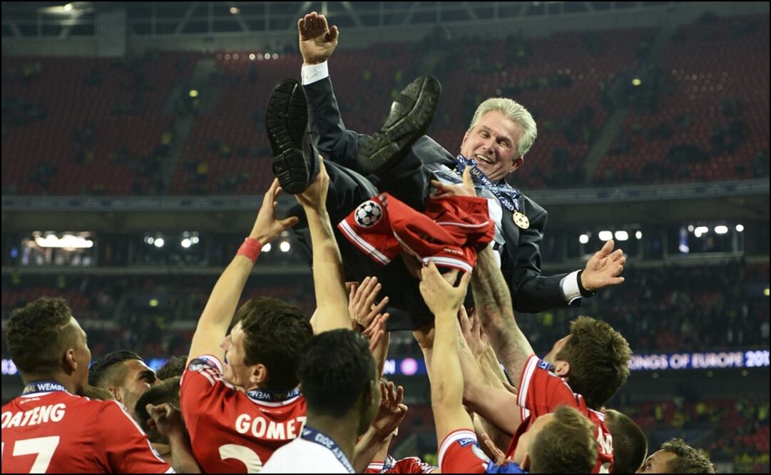 EFE. Heynckes dejó el Bayern en 2013 por la puerta grande tras ganar la triple corona.