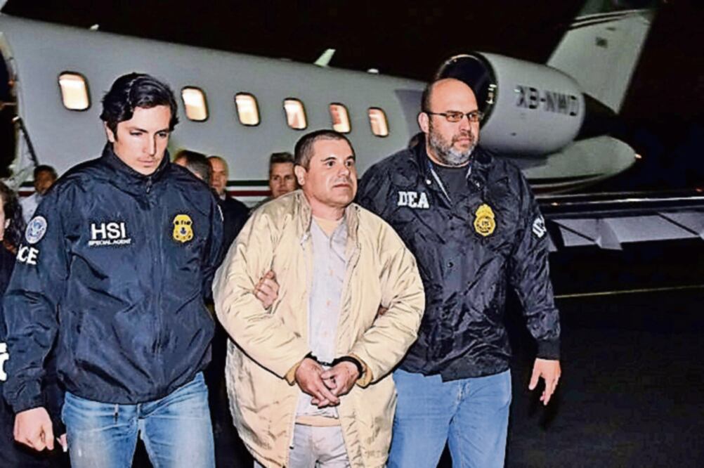 El Chapo Guzmán solicitará hablar sobre sus condiciones en la cárcel, su estado mental y el fondeo de su defensa en la audiencia preparatoria a su juicio (ARCHIVO EL UNIVERSAL)