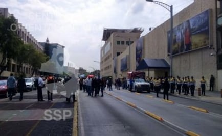 Maestros realizan mitin en avenida Chapultepec