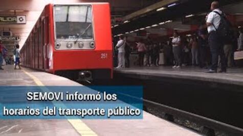 Estos son los horarios del transporte público el 31 de diciembre y 1 de enero