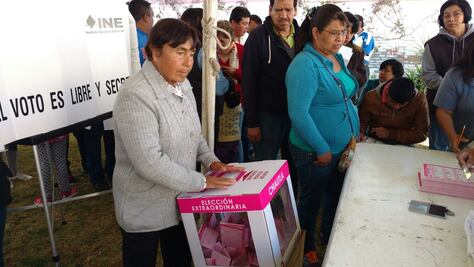 Instalan 22 de 33 casillas para comicios extraordinarios en Chiautla