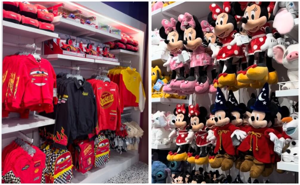 Disney Store en México: así es por dentro la famosa tienda de la compañía en CDMX; reacciones se viralizan en TikTok. Foto: Captura de pantalla. TikTok