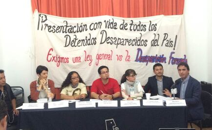 ONG presentan iniciativa de ley contra desaparición forzada
