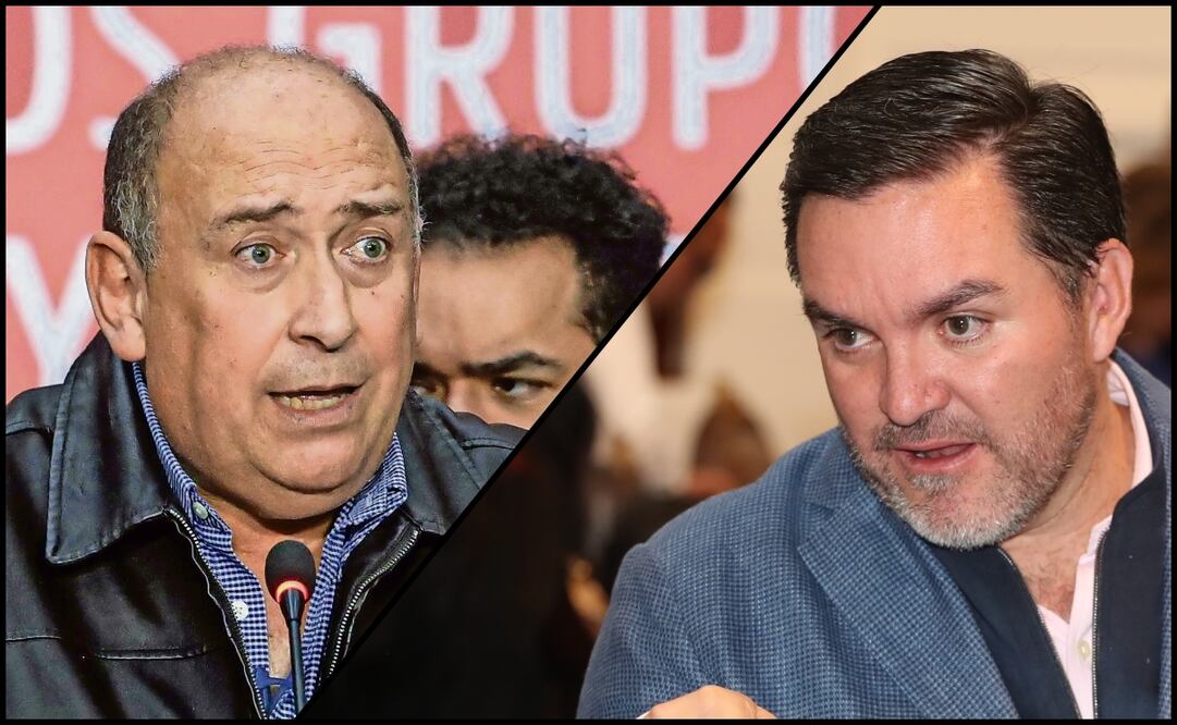 Rubén Moreira, diputado del PRI y Federico Döring, diputado del PAN. Foto: EL UNIVERSAL