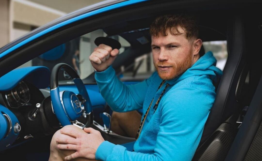 Saúl Canelo Álvarez puso a la venta uno de sus autos de colección. Imagen: Instagram: @canelo