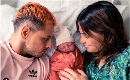 Nace el primer hijo de Javier "Chicharito" Hernández