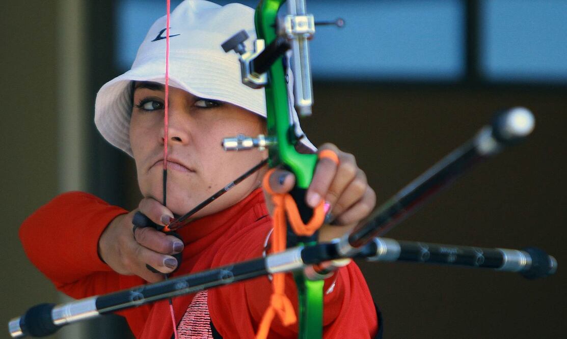 Aída Román perdió en cuartos de final por 2 a 6 ante Lin Shih-Chia, de China Taipei (ARCHIVO EL UNIVERSAL)