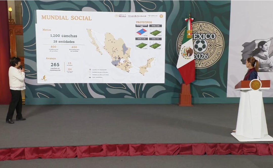 Conferencia de prensa de la Presidenta Claudia Sheinbaum. 05 de marzo de 2026. Captura