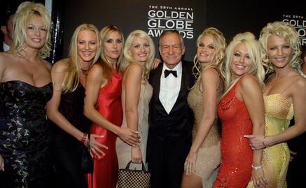 Conejitas y famosos lamentan muerte de Hugh Hefner