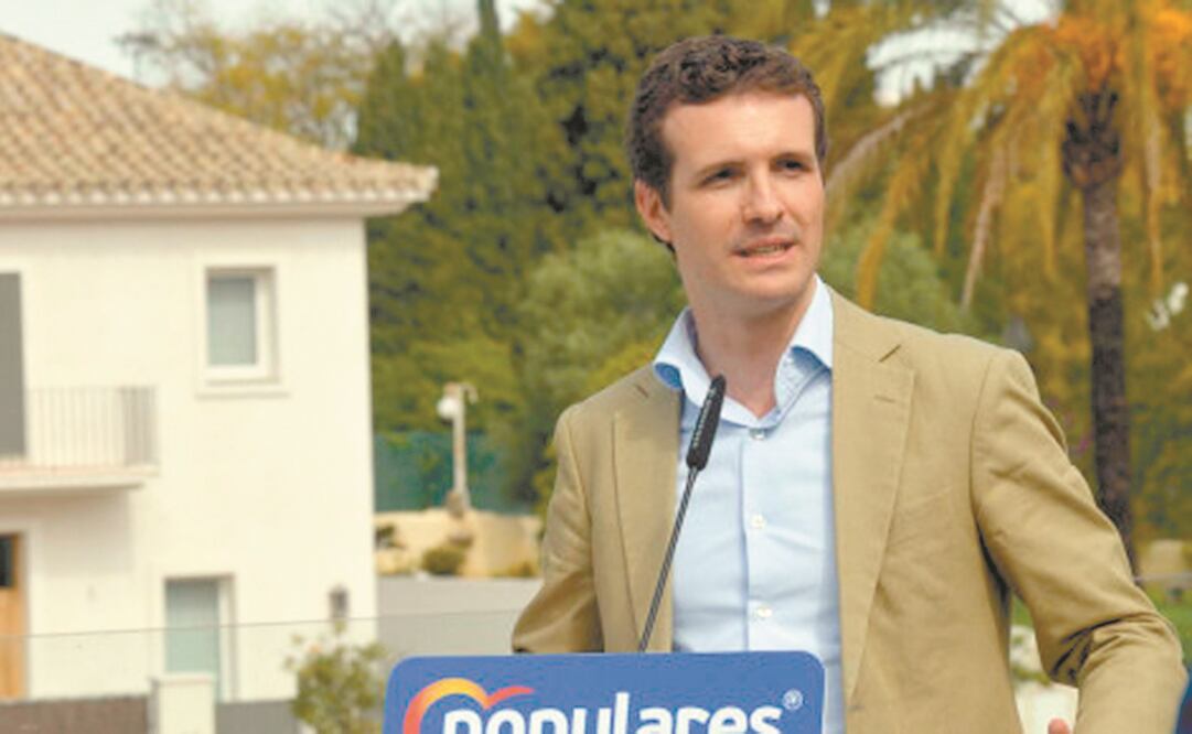 El líder del Partido Popular, Pablo Casado, arremetió contra el presidente Andrés Manuel López Obrador y calificó sus palabras de “afrenta para España”. (PARTIDO POPULAR)