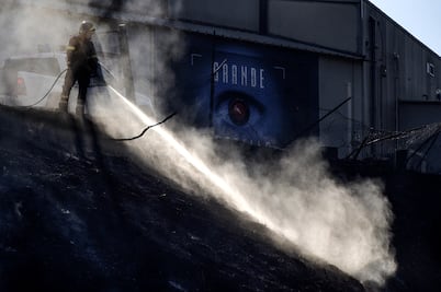 Se incendian los estudios de cine donde se filmaron "Ben Hur" y "Dolce Vita"