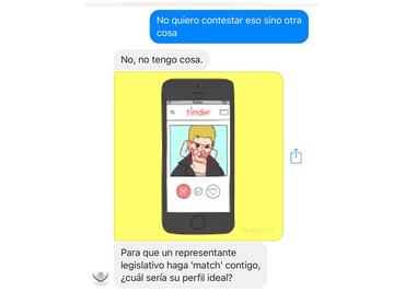 Falla asistente virtual de diputados al responder algunas preguntas