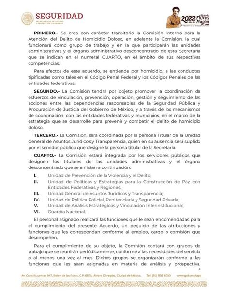 Gobierno crea fuerza especial antihomicidios